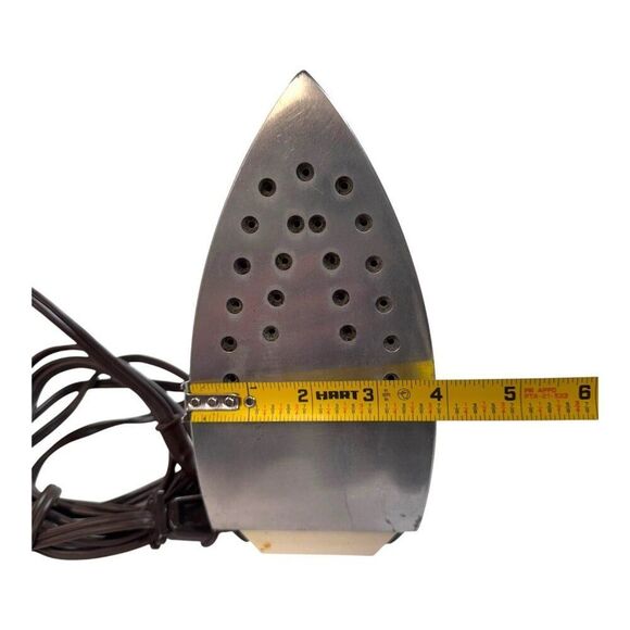 BLACK & DECKER Stowaway Travel Iron STEAM & DRY Folding Handle Carry Bag Lot - Picture 5 of 6